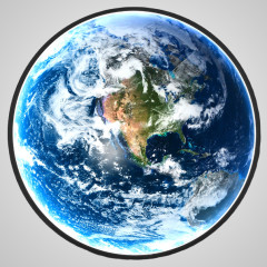 Настенный светильник ImperiumLoft Cosmos Earth 208936-23