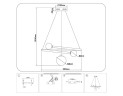 Подвесной светильник Ambrella Light Comfort LineTech FL66299