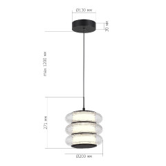 Подвесной светильник ST Luce Frittela SL6239.403.03