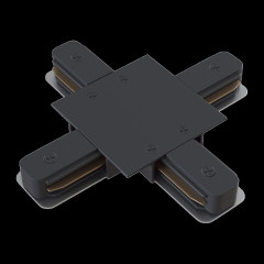 Коннектор X-образный Maytoni Accessories for tracks TRA002CX-11B