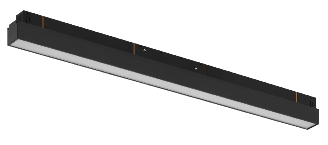 Трековый магнитный светильник iLedex Vision 4822-001-L600-24W-110DG-4000K-BK