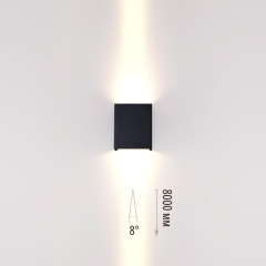 Уличный настенный светильник Odeon Light Nature Arrow 7188/10WL