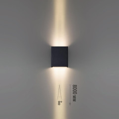 Уличный настенный светильник Odeon Light Nature Arrow 7188/10WL