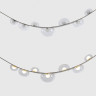 Подвесная люстра Crystal Lux BOSQUE SP7 L3000 GREY/TRANSPARENT