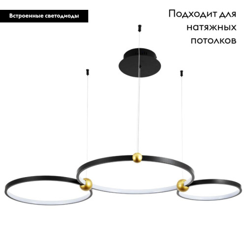 Подвесной светодиодный светильник Divinare Amadeo 1123/04 SP-75