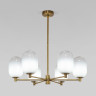 Люстра на штанге Eurosvet Loona 60161/6 латунь a065611
