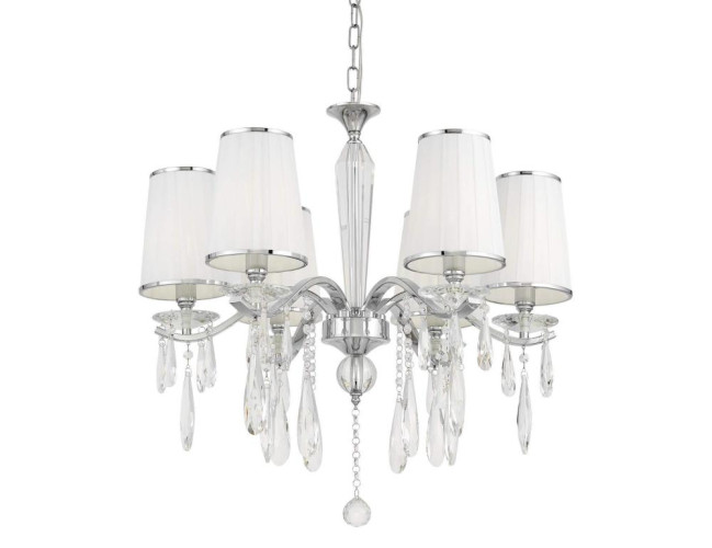 Подвесная люстра Lumina Deco Alessia LDP 1726-6 CHR
