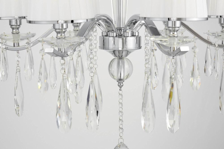 Подвесная люстра Lumina Deco Alessia LDP 1726-6 CHR