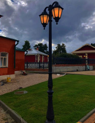 Парковый фонарь Fumagalli Noemi E35.205.R20.AYH27DN