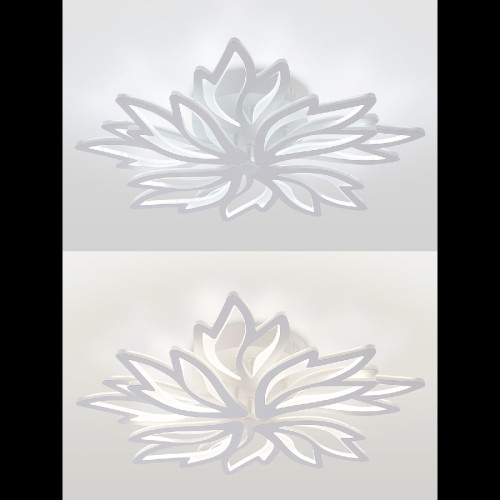 Потолочная люстра Natali Kovaltseva Rif LED LAMPS 81118/6C