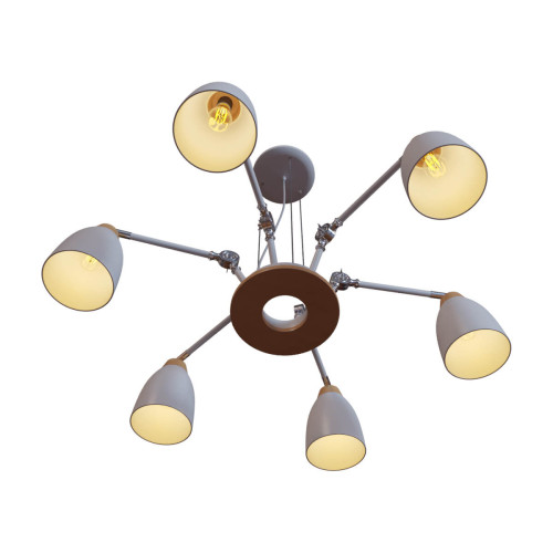 Подвесная люстра LOFT IT Watchman Loft4402/6Wh