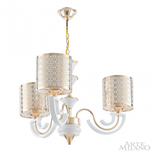 Подвесная люстра Arte Milano Florentia-8857 308857/3 Wh/Gd