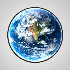 Настенный светильник ImperiumLoft Cosmos Earth 208937-23