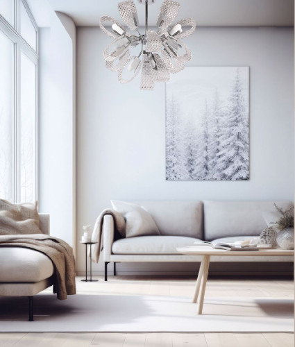 Люстра на штанге De Markt Бриз 111019015