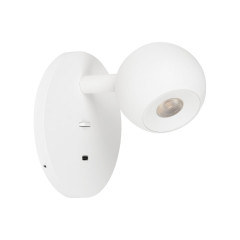 Настенный светильник Arlight SP-OTTORI-WALL-CHARGE-6W Warm3000 (WH, 30 deg, 230V, USB-C) (IP20 Металл) 058477