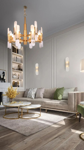 Подвесная люстра Milosh Tendence Madison 0879CL-12AB