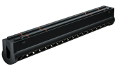 Трековый магнитный светильник iLedex Vision 4825-041-L305-18W-36DG-4000K-BK
