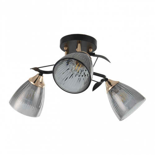 Потолочная люстра Arte Milano Amalfi 322610/3 BK+FG