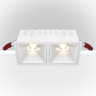 Встраиваемый светильник Maytoni Technical Alfa LED DL043-02-15W4K-D-SQ-W