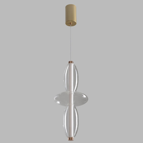 Подвесной светильник Crystal Lux QUASAR SP14W LED TRANSPARENT