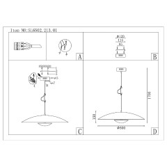 Подвесной светильник ST Luce Armonico SL6502.213.01