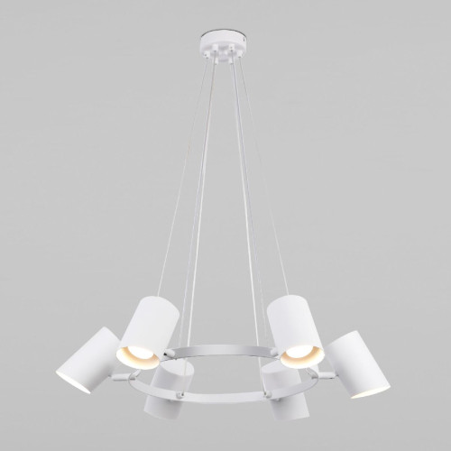 Подвесная люстра Eurosvet Splay 70147/6 белый Smart a062036