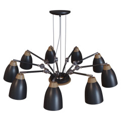 Подвесная люстра LOFT IT Watchman Loft4402/9Bl