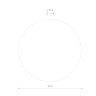Настенный светильник Nowodvorski Ring Led M 10277