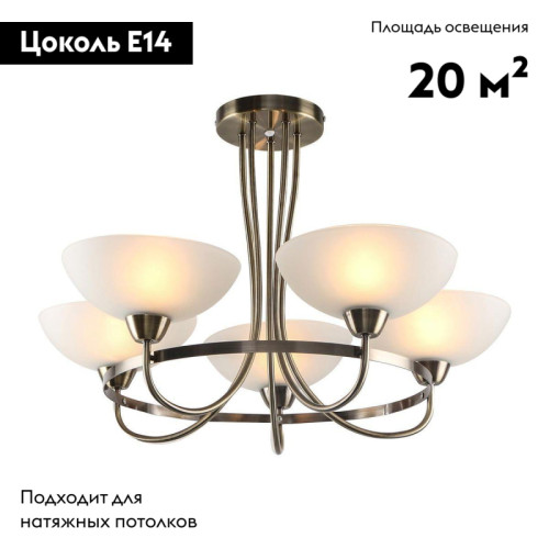 Подвесная люстра Moderli Lione V1204-5C