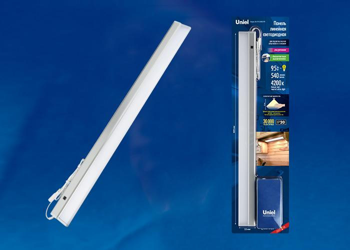 Мебельный светодиодный светильник (UL-00002883) Uniel ULI-F41-5,5W/4200K/DIM Sensor IP20 Silver