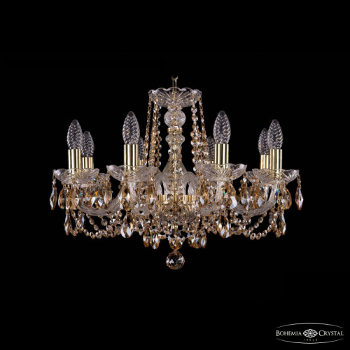 Подвесная люстра Bohemia Ivele Crystal 1402/8/195 G R721