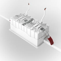 Встраиваемый светильник Maytoni Technical Alfa LED DL043-02-15W4K-D-SQ-WB