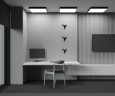 Потолочный светильник Maytoni Zon C032CL-90W3K-SQ-B
