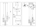 Подвесной светильник Ambrella Light High Light Heigh Light LH55252
