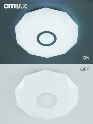 Потолочная люстра Citilux Диамант Смарт CL713A30G