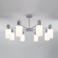 Люстра на штанге Eurosvet Vegga 70160/8 хром Smart a057110