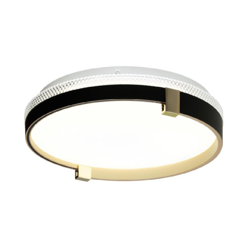 Настенно-потолочный светильник Sonex Olidi black 7647/CL
