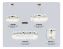Подвесная люстра Ambrella Light High Light Crystal LH31255