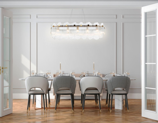 Подвесная люстра Ambrella Light High Light Crystal LH31255