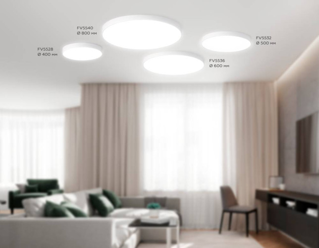 Потолочный светильник Ambrella Light Orbital Air Alum FV5532