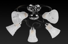 Потолочная люстра Toplight Linda TL2760X-05WC