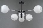 Люстра на штанге Illumico IL0715-6CSQ-24 BK CR LIBRA