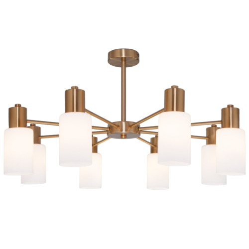 Люстра на штанге Eurosvet Vegga 70160/8 латунь Smart a057109