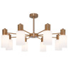 Люстра на штанге Eurosvet Vegga 70160/8 латунь Smart a057109