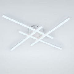 Потолочный светильник Эра Модерн Nora CLL-1-62W 3К-6,5К RC WH