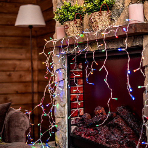 Уличная гирлянда Uniel ULD-B6007-200/STK MULTI IP44 UL-00010888