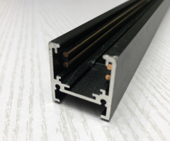 Шинопровод накладной магнитный Elvan T-01-26,4-N-BK