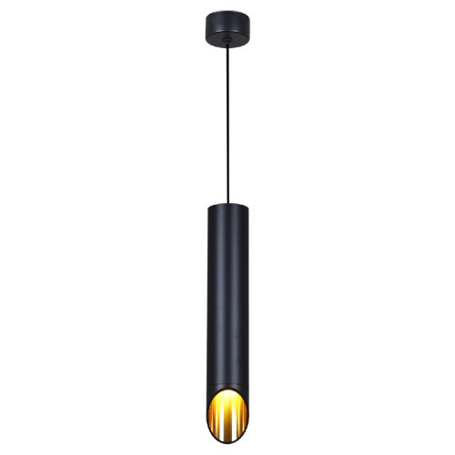 Подвесной светильник Reluce 16007-0.9-001LD 300mm GU10 BK+GD
