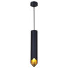 Подвесной светильник Reluce 16007-0.9-001LD 300mm GU10 BK+GD
