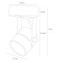 Спот Arte Lamp Mizar A1311AP-1WH